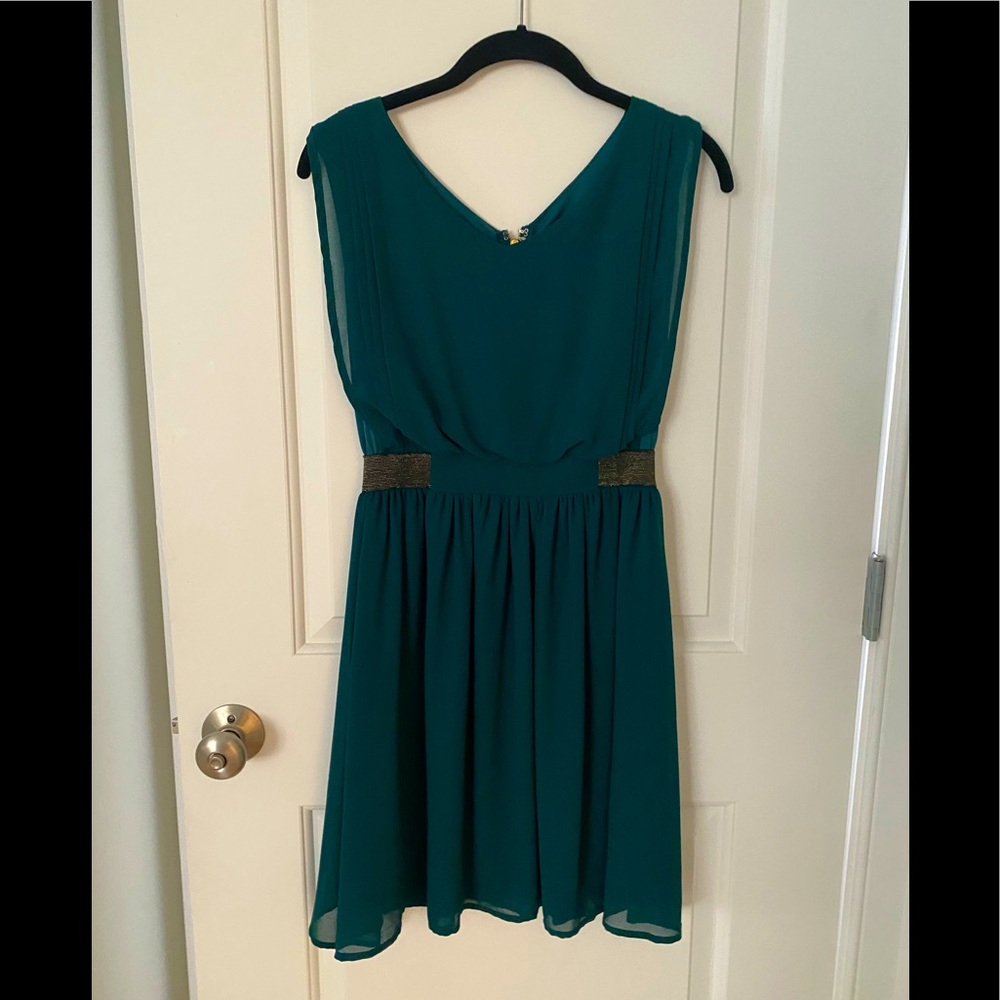 Gorgeous Dark Teal dress, size small